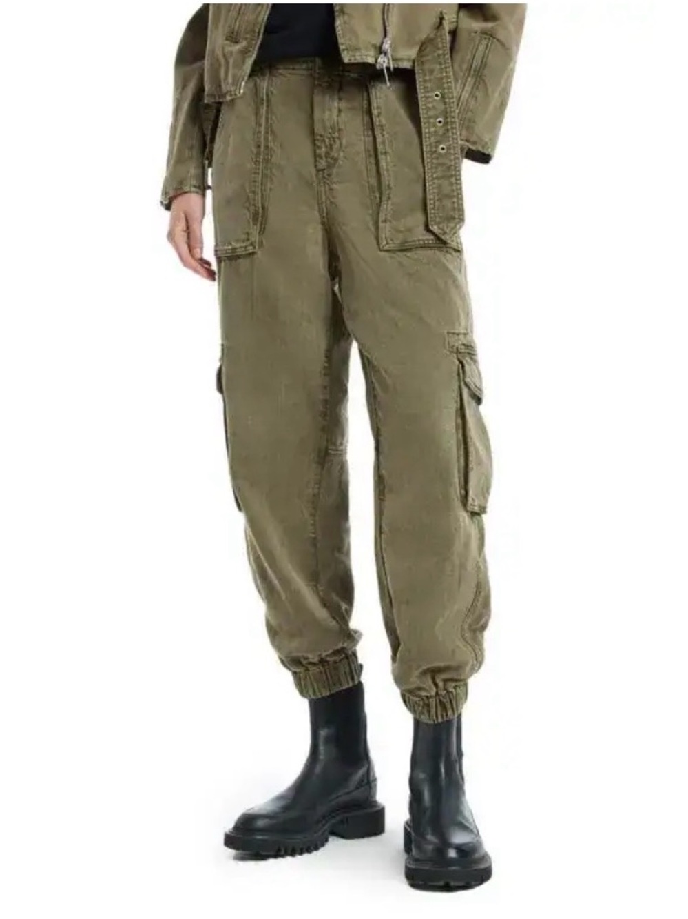 AllSaints Frieda cargo pants size 10
